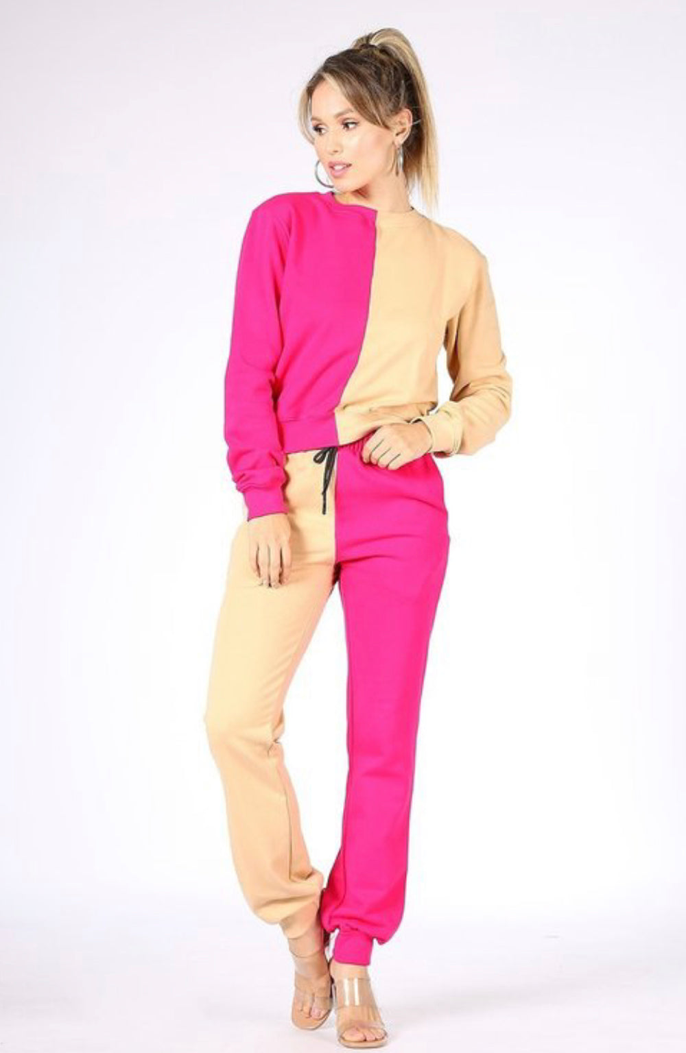 Color Blocked 2pc Set