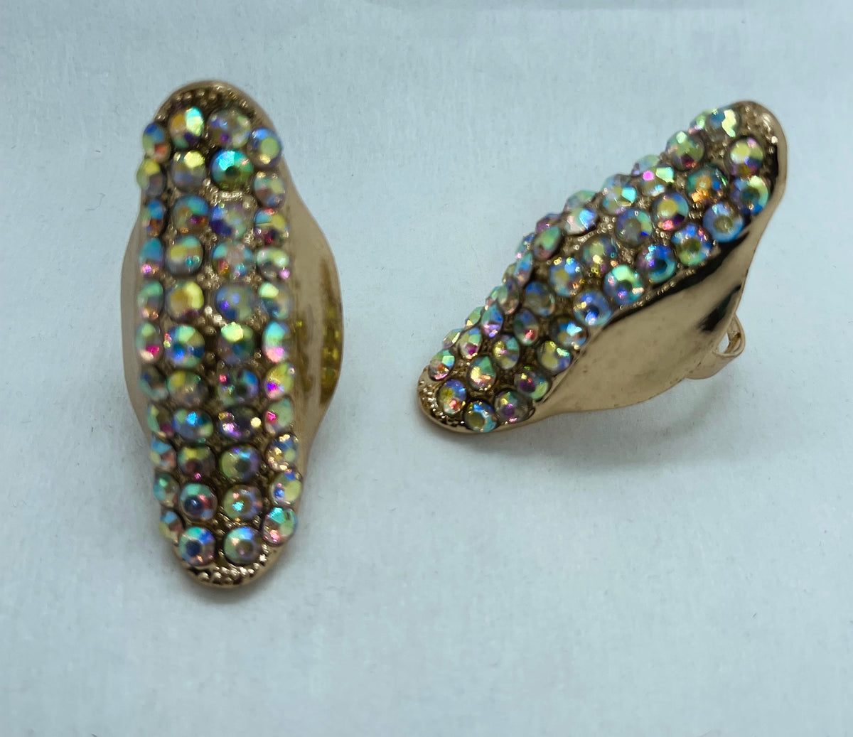 Rhinestone Cluster Ring
