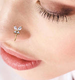 Butterfly Bling Nose Cuff