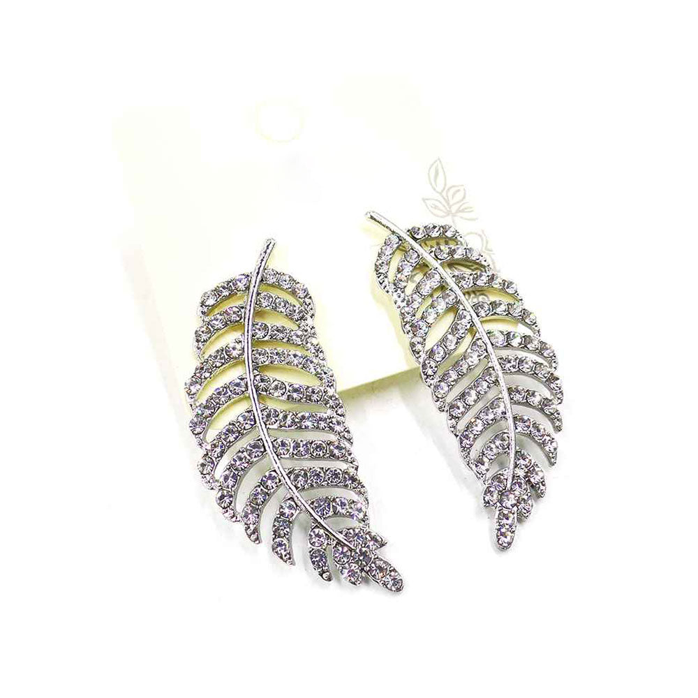 Palm Leaf Earrings (2 Pair)