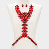 The "Elegant" Body chain Necklace & Earring Set