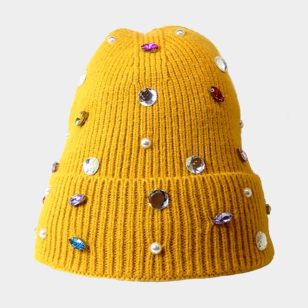 Bejeweled Beanie Hat