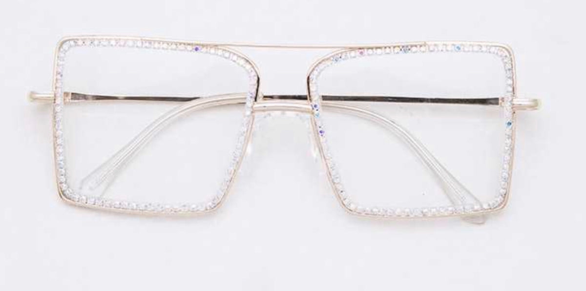 Crystal Clear Sunglasses