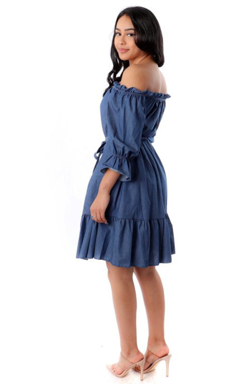 Off the Runway Denim Dress