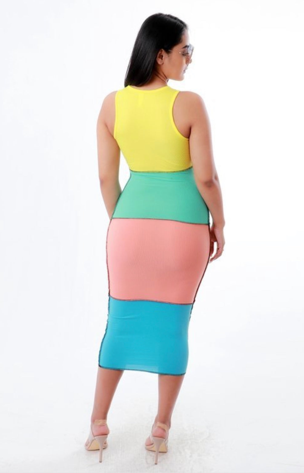 Perfect Nights Midi  Dress