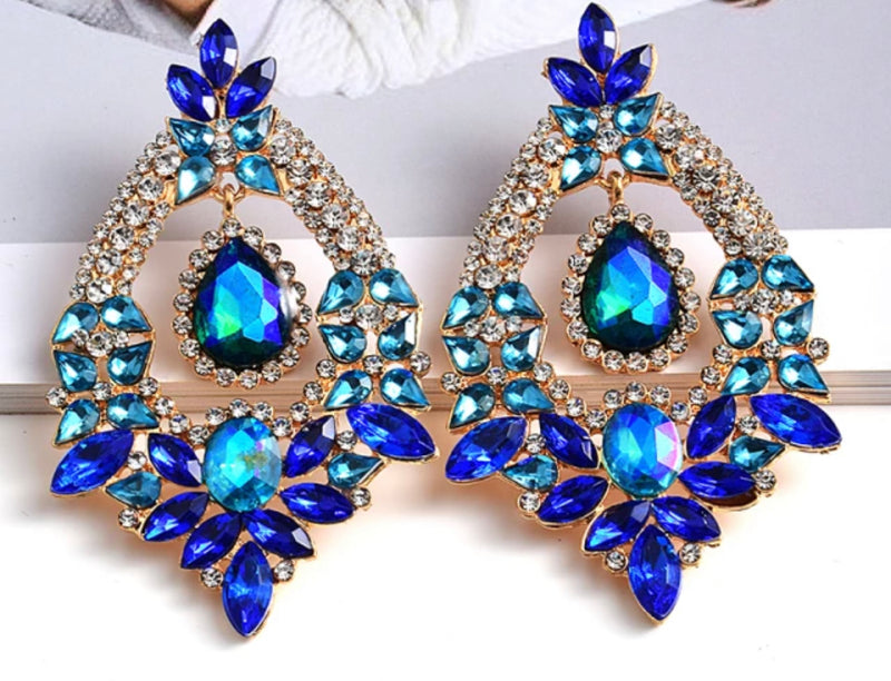 Sasha Crystal Earrings