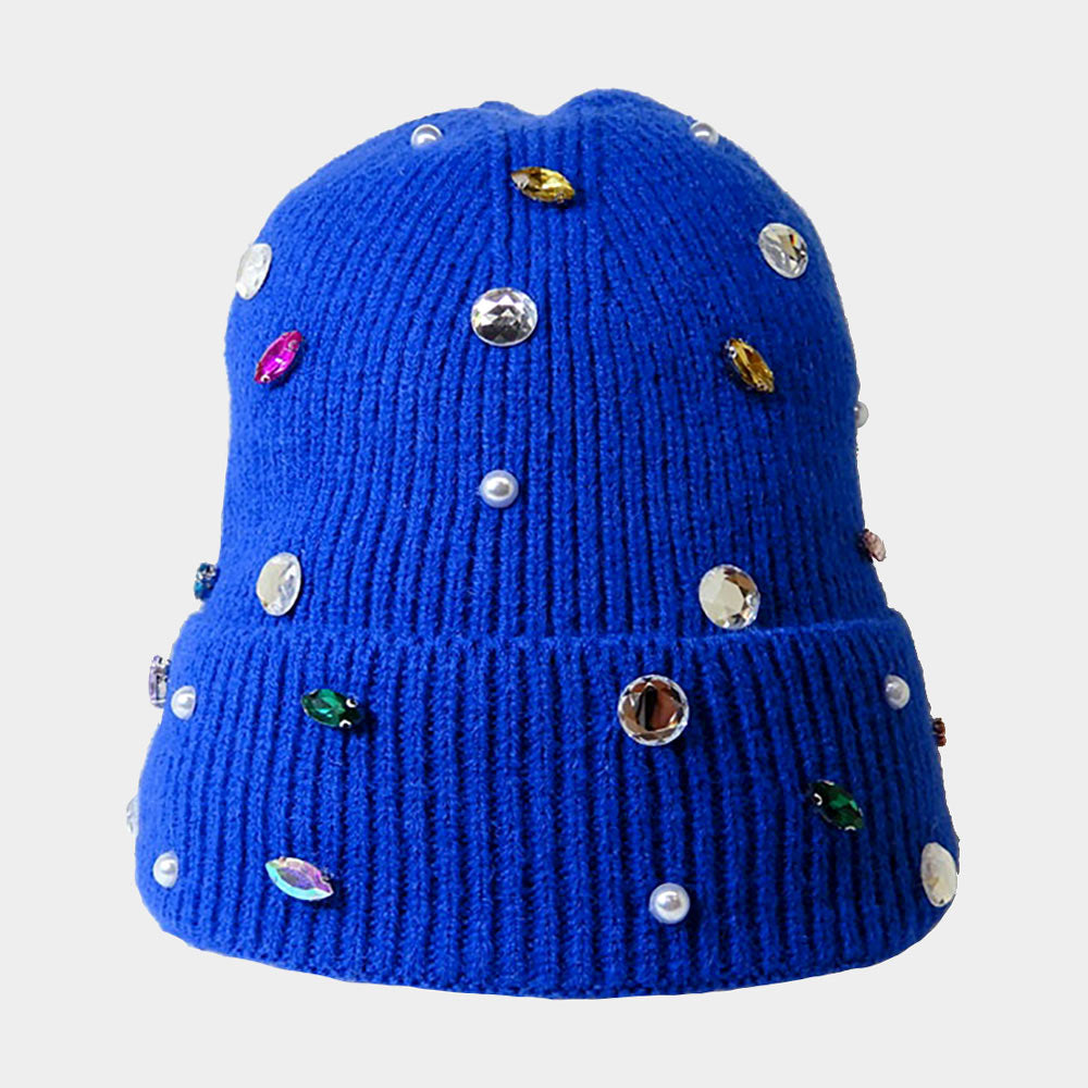 Bejeweled Beanie Hat