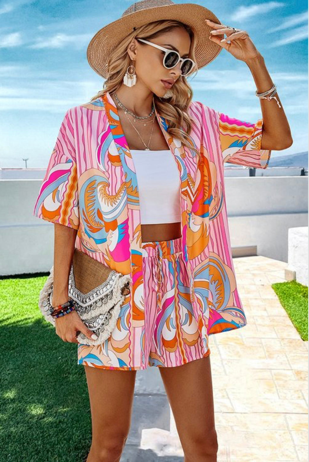 Chill Days 2Pc Set (Short Set)