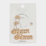 Rhinestone Ear Cuff