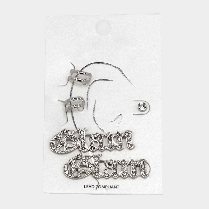 Rhinestone Ear Cuff