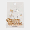 Rhinestone Ear Cuff