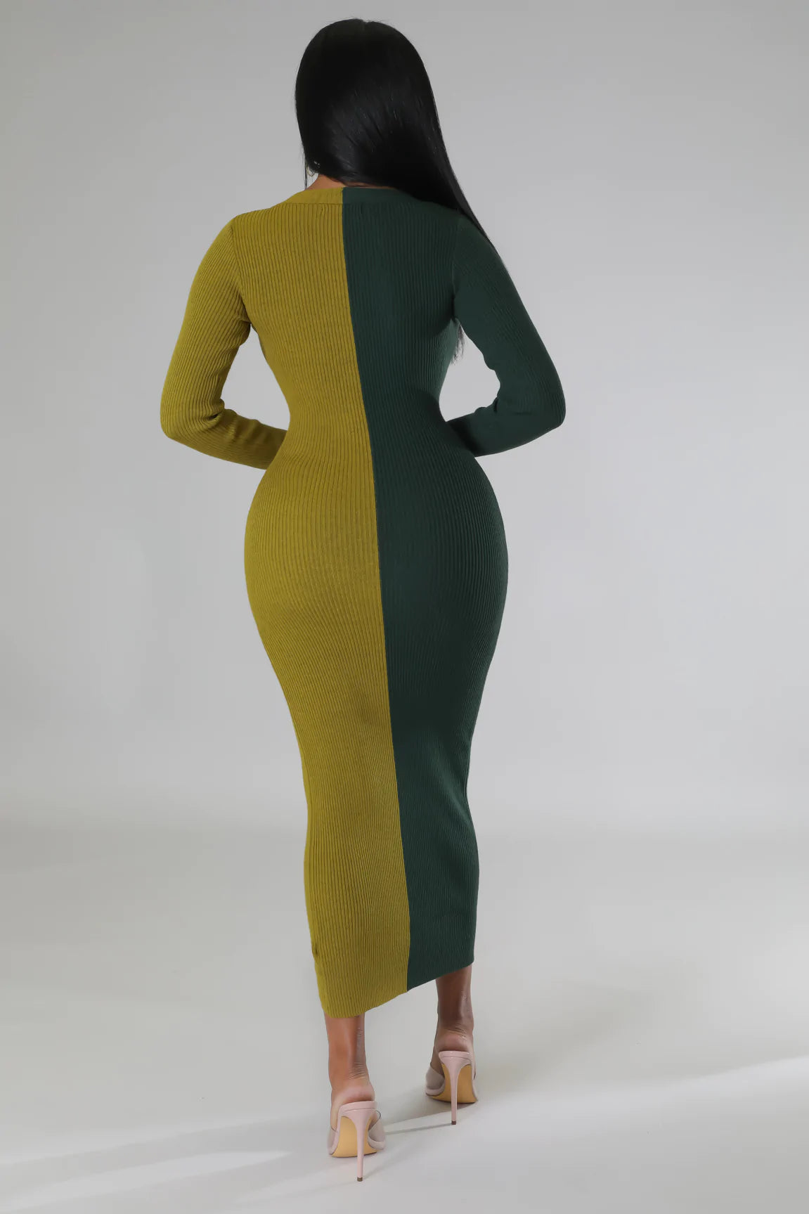 Button Me Up Knit Dress