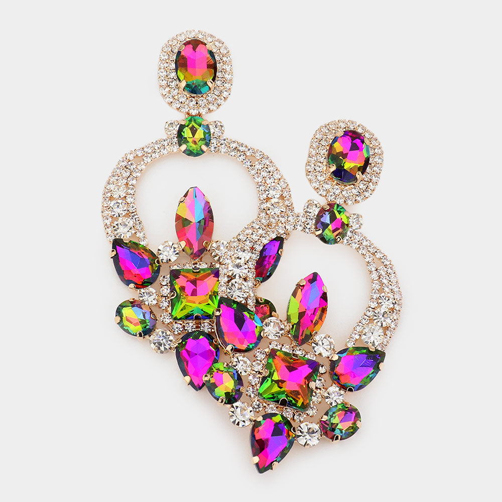 Dynasty Earrings (iridescent)