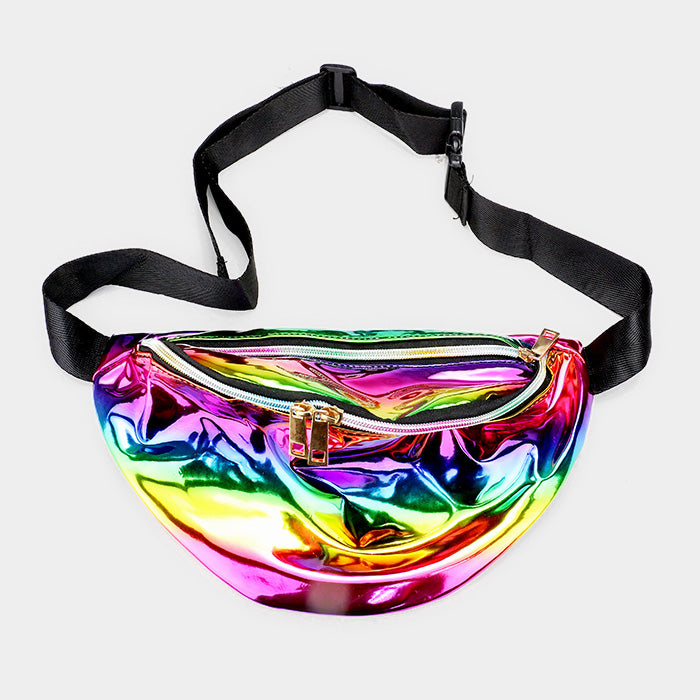 Rainbow Hologram Fanny Pack