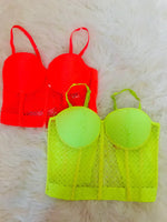 Light up the town Bustier
