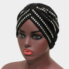 Rhinestone Glam Turban