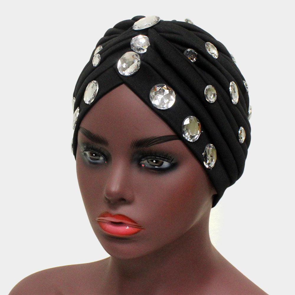 Rhinestone Turban