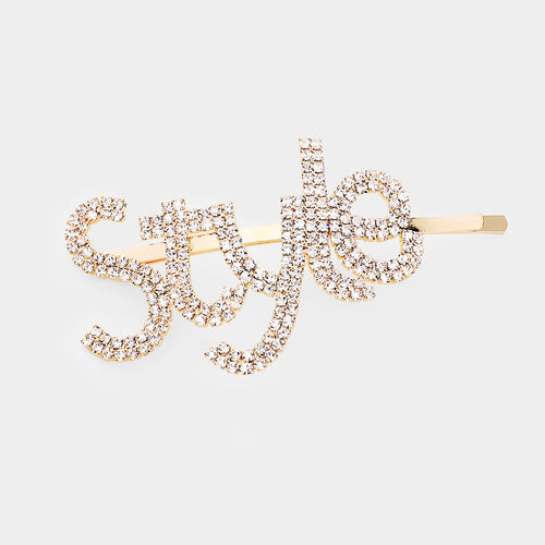 Style Rhinestone Hair Pin