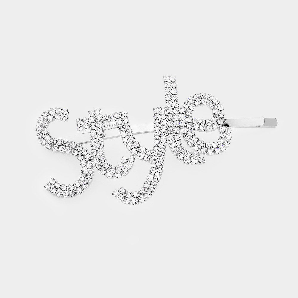 Style Rhinestone Hair Pin