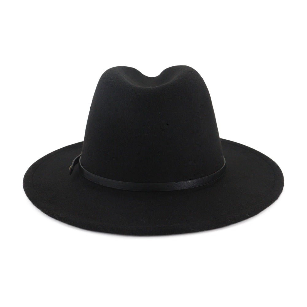Red bottom Fedora Hat