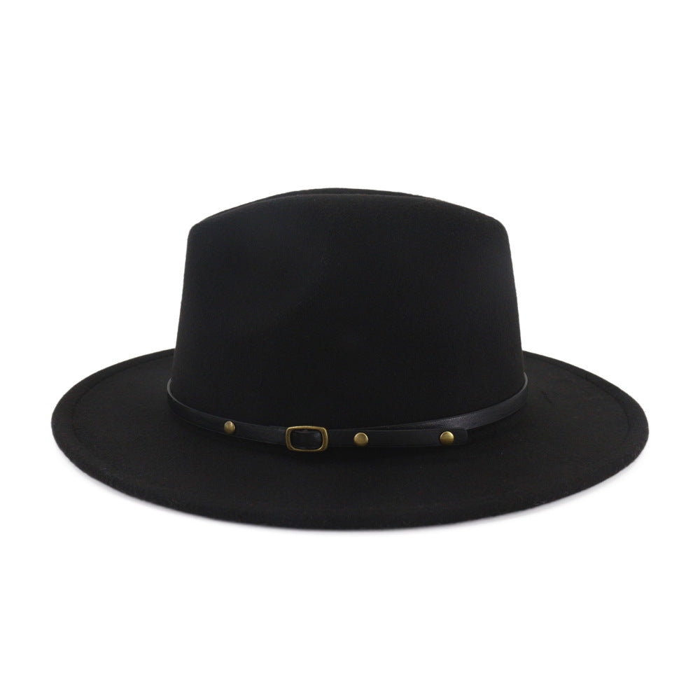Red bottom Fedora Hat