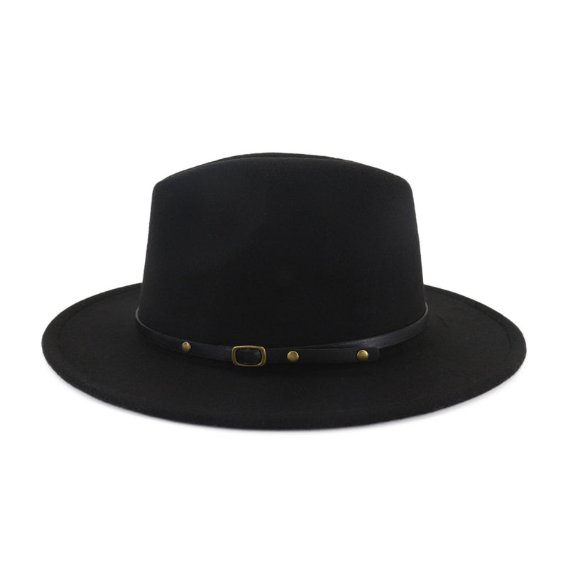 Red bottom Fedora Hat