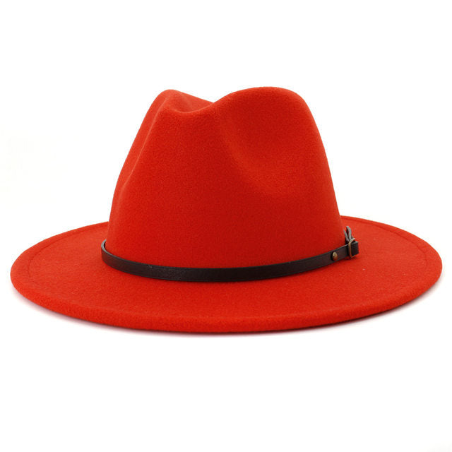 Baddie Brim Fedora Hat