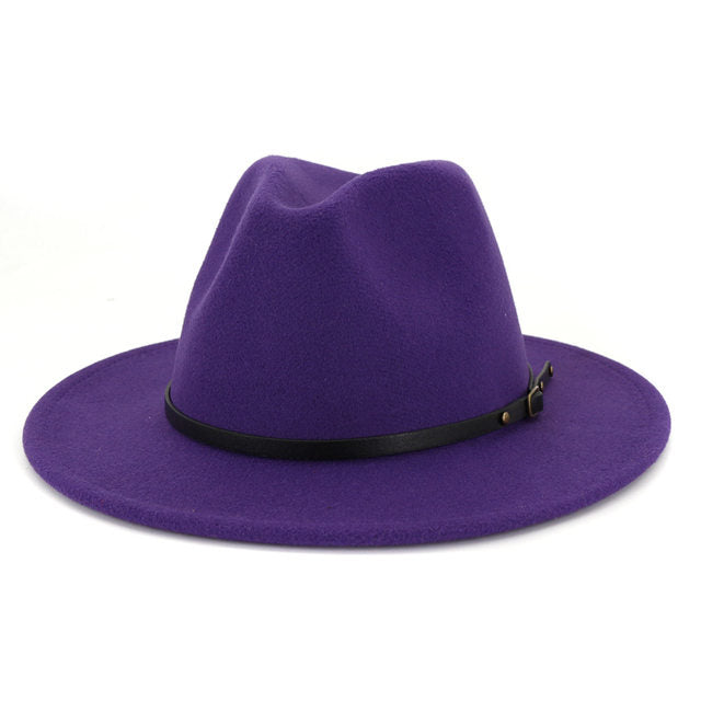 Baddie Brim Fedora Hat