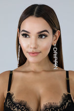 Drippin Rhinestone Earrings