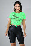 Real Women tie front shirt