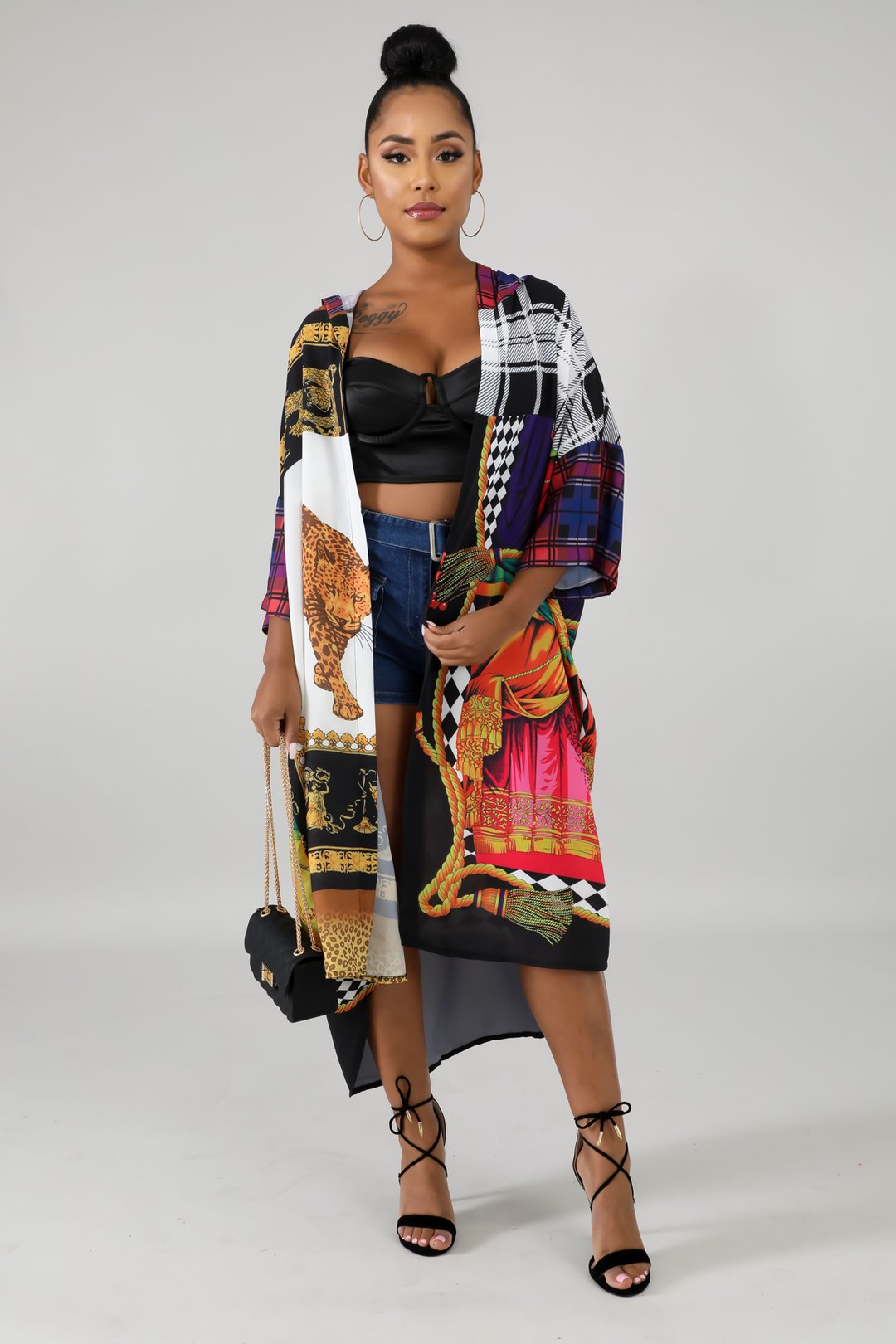 Jungle Fever Cardigan mid length