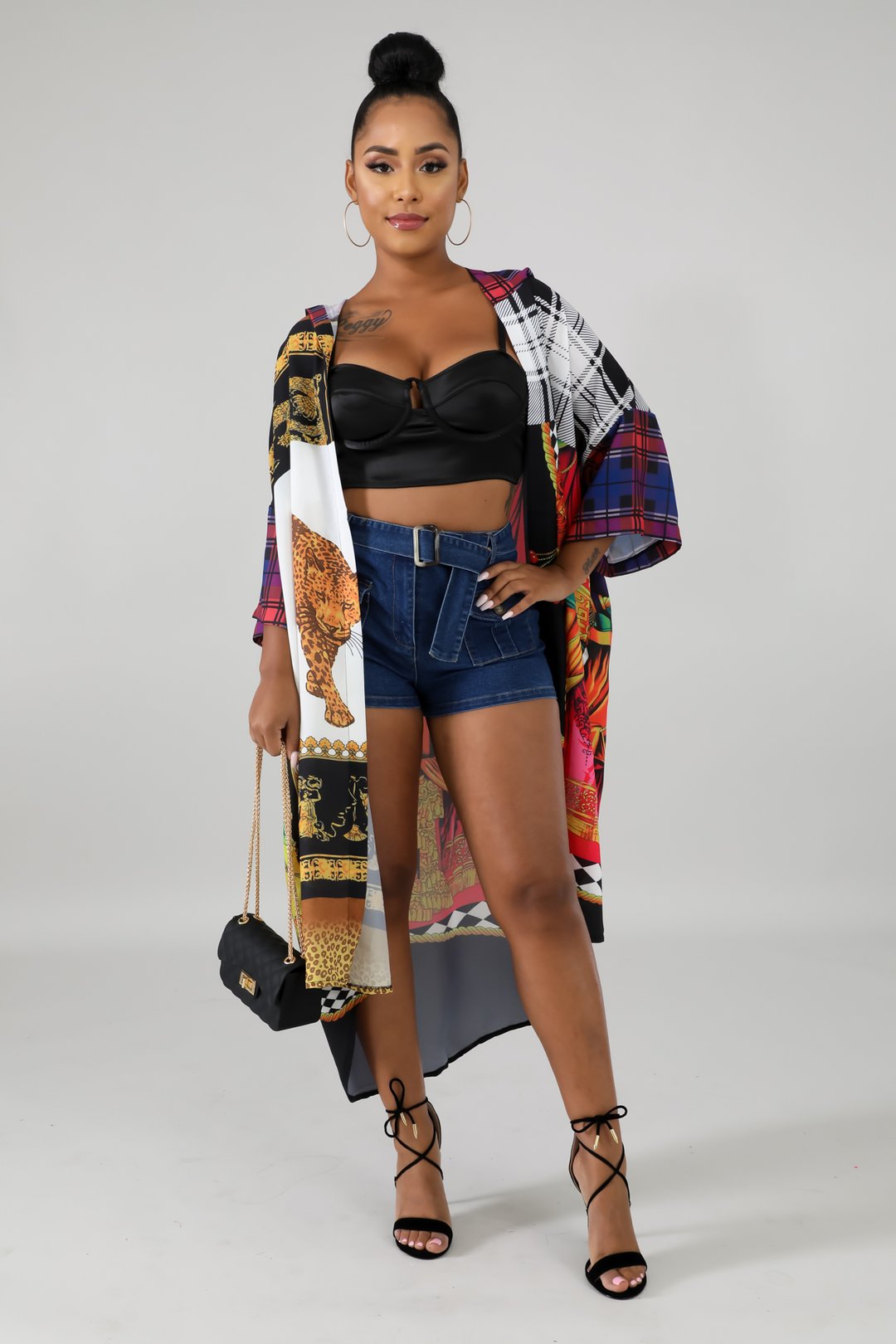 Jungle Fever Cardigan mid length