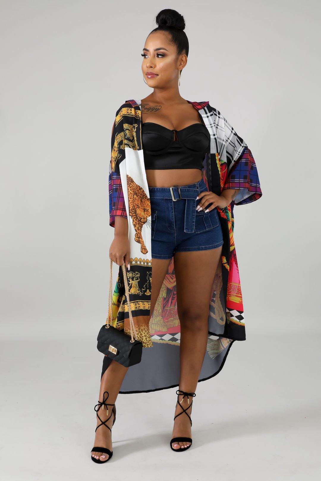 Jungle Fever Cardigan mid length