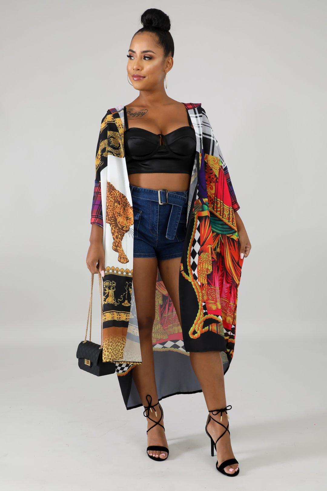 Jungle Fever Cardigan mid length