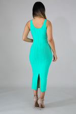 Aquatic Tie front Dress