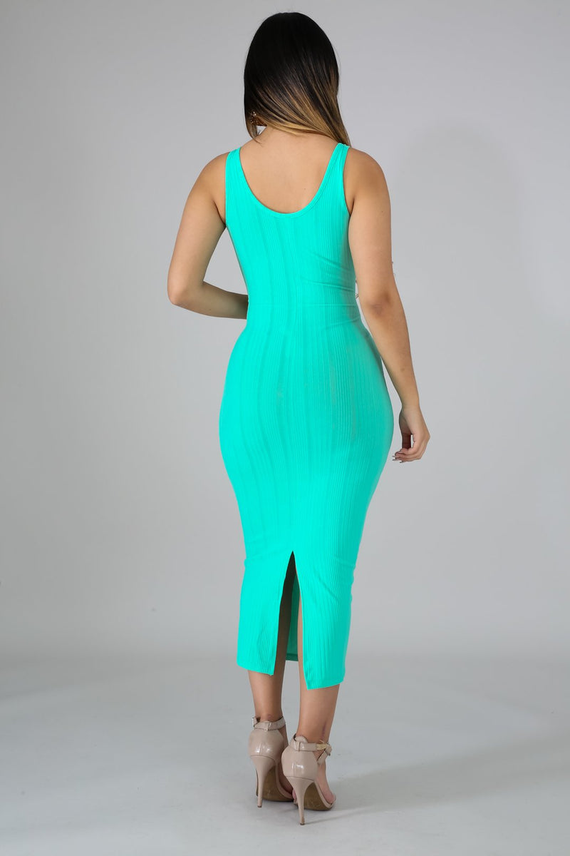 Aquatic Tie front Dress