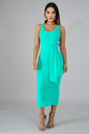 Aquatic Tie front Dress