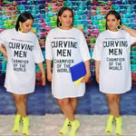 Curving Men Champ Shirt Dress