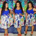 Comic Babe Skater Skirt