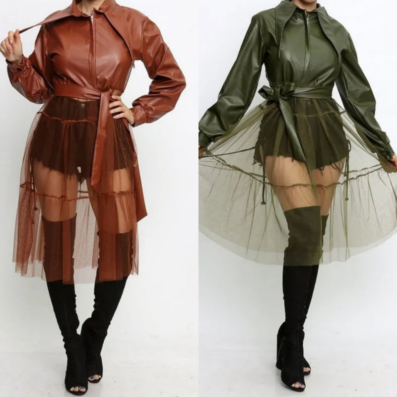 Lacey Tulle Top/Jacket