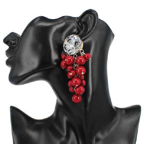 Pearl Cluster Earrings