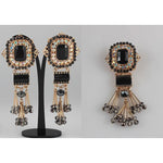 " Beaded Beauty" Statement Earrings