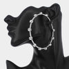 Blinged Hoops
