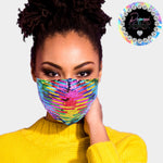 Sequin Rainbow Mask