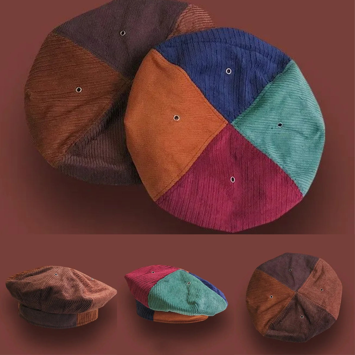 Simply Vogue Beret Hat