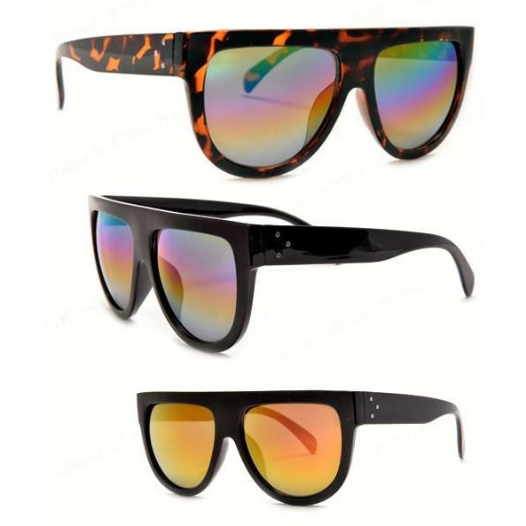 High Fashion Flat Top Sunglasses