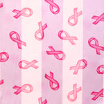Pink Ribbon Breast Cancer Awareness Scarf