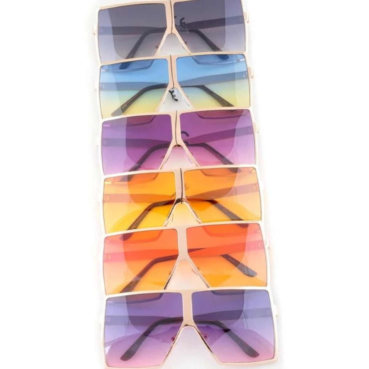 Golden Runway Sunglasses