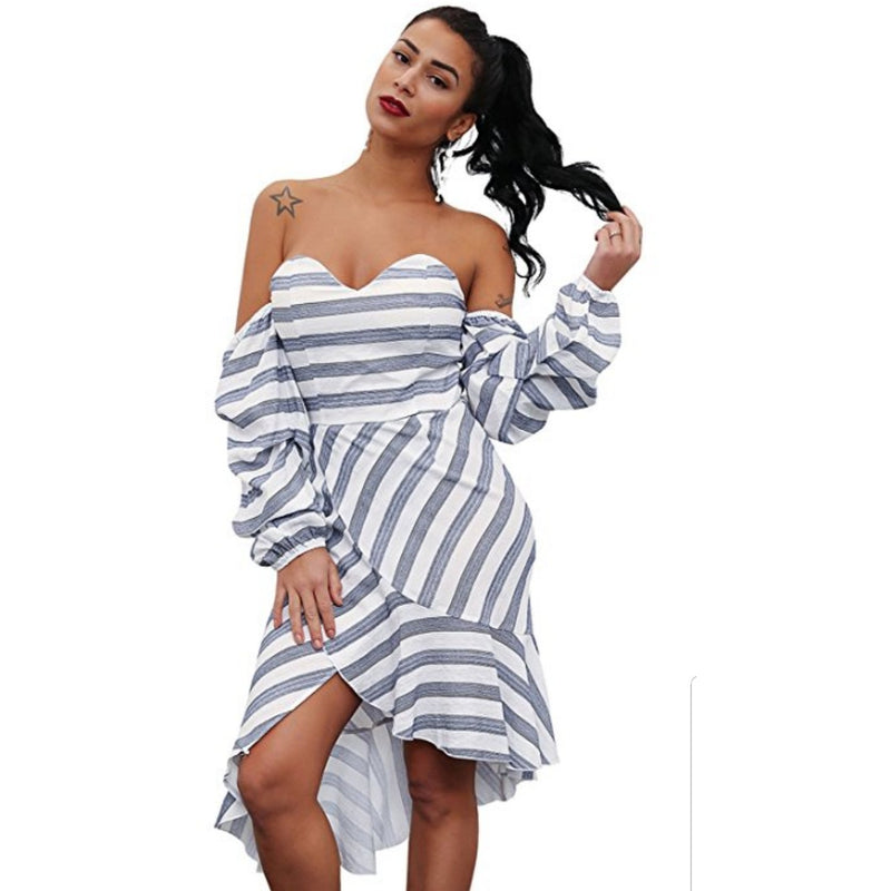 Mermaid  Ruffle Dress