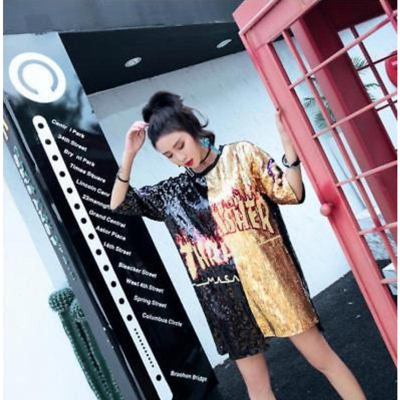 Thrasher Sequin Tunic